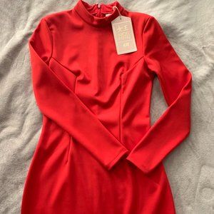 Nicki Minaj  HM red dress